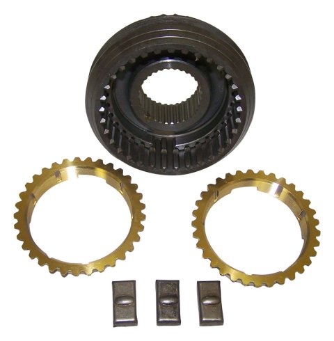 Crown Automotive Manual Transmission Synchros for 1976-1979 CJ5, CJ7 - J8136631 Synchro, Steel, Natural, T-150, Kit