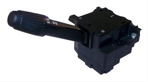 Crown Automotive Multi-Function Switches 4728424 Turn Signal Switch, Multi-Function, Labeled, Plastic, Black, Chrysler, Dodge, Jeep, Plymouth, Each
