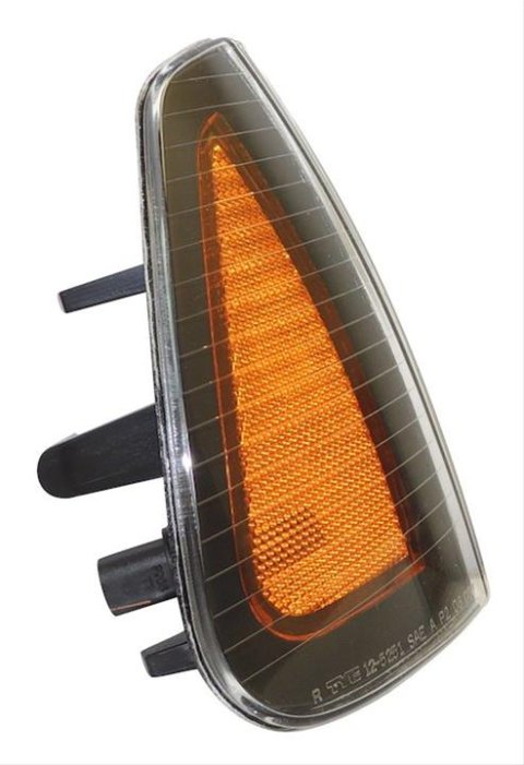 Crown Automotive Side Marker Lights for 2006-2010 CHARGER - 4806218AD Lamp, Amber/Clear Lens, Passenger Front, Dodge, Each