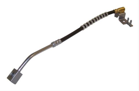 Crown Automotive Brake Hoses for 2003-2005 NEON, 2001-2010 PT CRUISER - 4860068AD Hose, Assembled, Rubber, 16.84 in. Length, Passenger Side Front, Chrysler, Dodge, Each