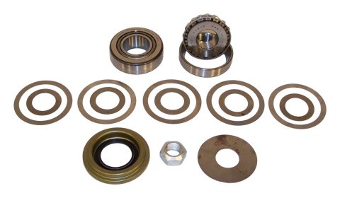 Crown Automotive Ring and Pinion Gear Installation Kits D30E-PBK Kit, 26-spline Pinion, Reverse Rotation, Front, Dana 30, Jeep, Kit
