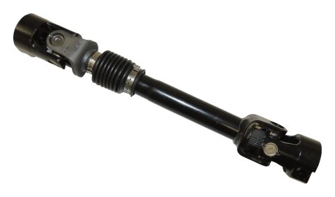 Crown Automotive Steering Shafts for 2007-2017 WRANGLER, 2018 WRANGLER JK - 55351281AE Shaft, Steel, Black, Jeep, Lower, Each