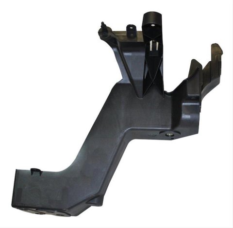 Crown Automotive Radiator Supports 5156135AA Support, Steel, Black, Jeep, Each
