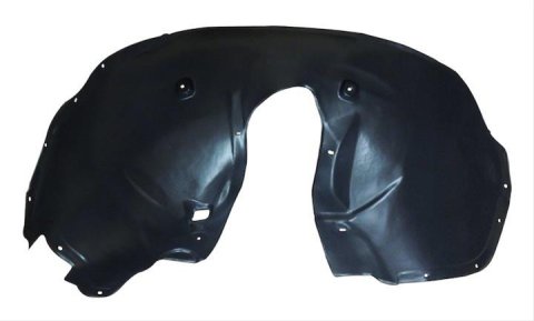 Crown Automotive Fender Liners 5065503AC Liner, Front Left, Plastic, Black, Jeep, Each