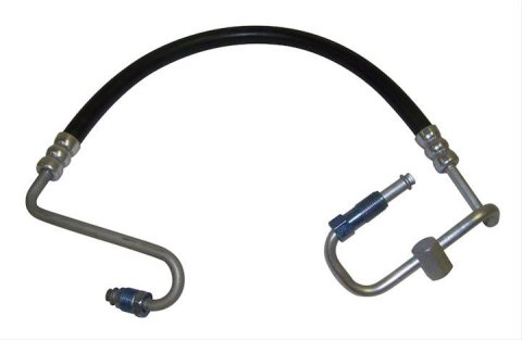 Crown Automotive Power Steering Hoses for 1997-2002 WRANGLER - 52088548AB Hose, High-pressure, Steel/Rubber, Black, Jeep, 2.5L, Each