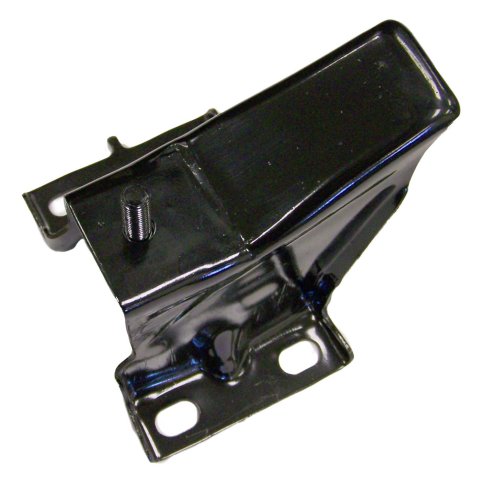 Crown Automotive Bumper Brackets for 1997-2001 CHEROKEE - 55155991AA Bracket, Rear Driver Side, Steel, Black, Jeep, Each