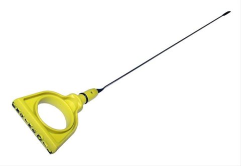 Crown Automotive Oil Dipsticks for 1997-2002 WRANGLER, DAKOTA, 1997-2000 CHEROKEE - 53010444 Engine Dipstick, Passenger Side, Pan Entry, Yellow Plastic Handle, Dodge, Jeep, 2.5L, Each