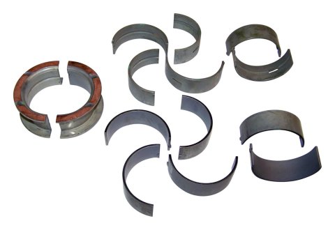 Crown Automotive Main Bearings 8133252K6 Bearings, Stock Size, Bi-metal, Jeep, 3.8L, 4.0L, 4.2L, Set
