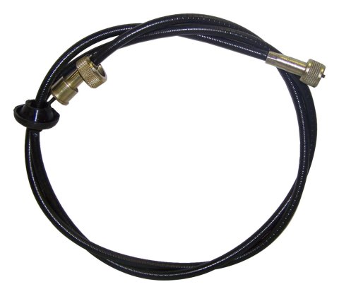 Crown Automotive Speedometer Cables for 1980-1983 CJ5, CJ7, 1981-1983 SCRAMBLER - J5752395 Cable, Female Threads, Black Plastic Jacket, 62.00 in. Cable Length, Jeep, Each