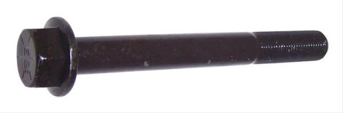 Crown Automotive Shackle Bolts for 1987-1995 WRANGLER - 4007393 Leaf Spring Bolt, Hex Head, Steel, Black, Jeep, Each