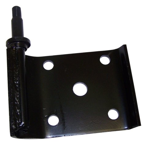 Crown Automotive Leaf Spring Mounting Plates J5363440 Plate, Passenger Side Rear, Steel, Black, Jeep, Each