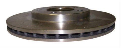 Crown Automotive Brake Rotors for 1987-1990 GRAND VOYAGER, VOYAGER - 4383096 Rotors, Solid Surface, Steel, Natural, Front, Plymouth, Each