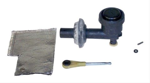 Crown Automotive Clutch Master Cylinders 4660001AB Cylinder, Plastic, Black, European Models, Right Hand Drive, Each