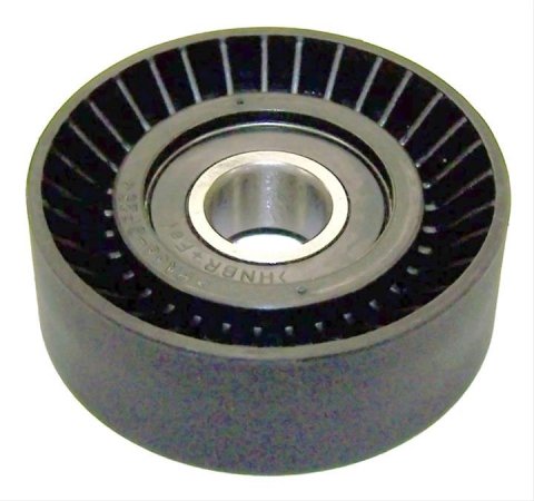 Crown Automotive Idler Pulleys 4891720AA Pulley, Serpentine, Plastic, Black, Chrysler, Dodge, Jeep, Ram, Each