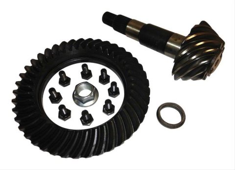 Crown Automotive Ring and Pinion Gear Installation Kit Combos 4761678 Dana 35 3.73 Gears Gears, 3.73:1 Ratio, 26-spline, Standard Rotation, Kit, Rear, 35, Jeep,