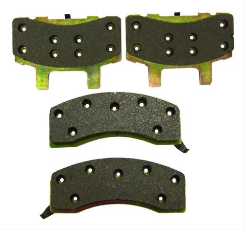 Crown Automotive Brake Pads 5003163AA Pads, Semi-metallic, Front, Dodge, Set