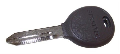 Crown Automotive Key Blanks 5010366AA Key, Blank, STRATTEC Logo, Jeep, Each