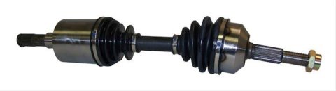 Crown Automotive Direct-Fit Axle Shaft Assemblies 5066023AA Shaft, CV-style, Steel, Front Driver Side, Dana 30, Jeep, Each