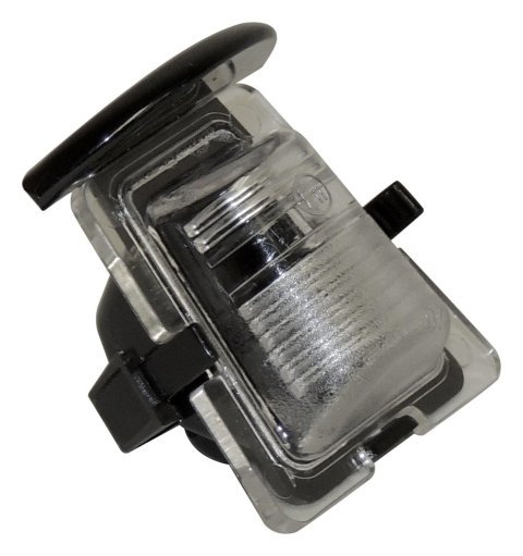 Crown Automotive License Plate Lights for 2007-2017 WRANGLER, 2018 WRANGLER JK - 68064721AA Light Assembly, Jeep, Each