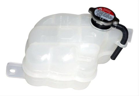 Crown Automotive Coolant Reservoirs for 2011-2018 JOURNEY - 5058456AE Reservoir, Bolt-in, Plastic, White, Dodge, Each