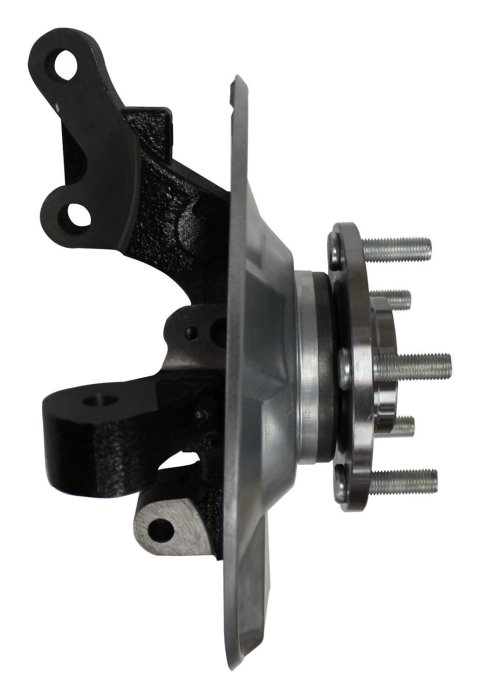Crown Automotive Steering Knuckles for 2007-2017 PATRIOT, COMPASS, 2007-2012 CALIBER - 68088498AD Hub and Knuckle Assembly, Black, Dodge, Jeep , Each