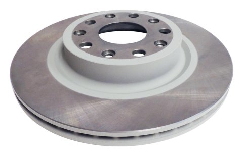Crown Automotive Brake Rotors for 2018-2020 WRANGLER - 68273502AA Rotors, Steel, Natural, Solid Surface, Front, Jeep, Each