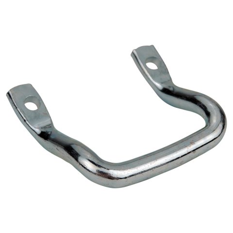 Crown Automotive Footman Loops for 2003-2017 WRANGLER, 2018 WRANGLER JK - 55177497AC Loop, Short Type, Steel, Chrome, Jeep, Each