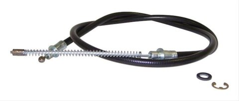 Crown Automotive Parking Brake Cables for 1986 COMANCHE - 52000865 Cable, Rear, Black Plastic Jacket, 54.45 in. Cable Length, Jeep, Each