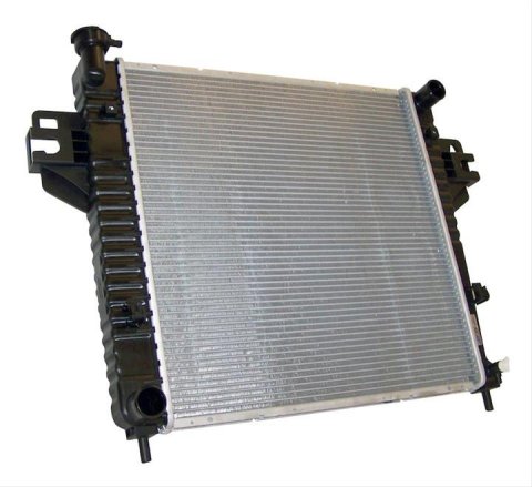 Crown Automotive Radiators for 2002-2005 LIBERTY - 52080123AC Radiator, Crossflow, Aluminum/Plastic, Natural, Jeep, 2.4L, Each