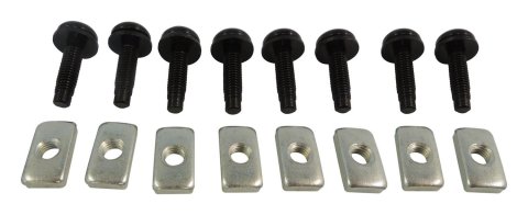 Crown Automotive Hardtop Hardware for 2004-2006 WRANGLER - 6506825K8 Hardware, Replacement, Jeep, set of 16