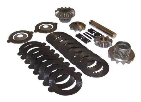 Crown Automotive Differential Clutch Kits 5252497 Spider Gears, Side Gears, Cross Shaft Pin, Cross Shaft Pin Bolt, Trak-Lok, Rear, Dana 35, Jeep, Kit