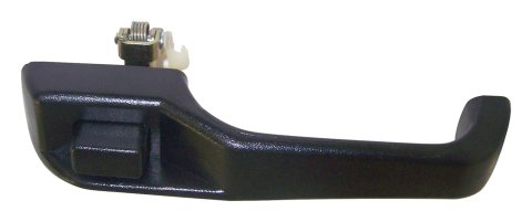 Crown Automotive Exterior Door Handles 55075654 Handle, Exterior, Plastic, Black, Jeep, Passenger Side Rear, Each