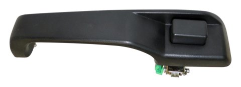 Crown Automotive Exterior Door Handles 55076057AB Handle, Exterior, Plastic, Black, Jeep, Driver Side Front, Each