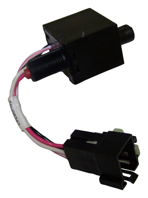 Crown Automotive Brake Light Switches 56006247 Switch, Steel/Plastic, Black, Jeep, Each