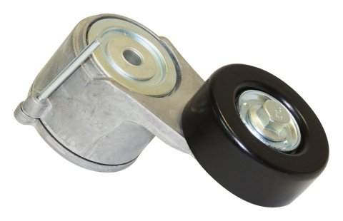 Crown Automotive Accessory Belt Tensioners 68027611AB Drive Tensioner, Black, Rubber, Use Existing Hardware