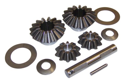 Crown Automotive Spider Gear Kits J0926544 Gears, Side Gears, Cross Shaft Pin, Cross Shaft, Thrust Washers, Open, 10 Spline, Dana 25, Dana 27, Kit