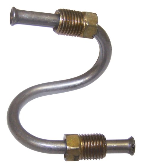Crown Automotive Brake Lines JA001488 Line, Steel, Front, Jeep, Willys, Each