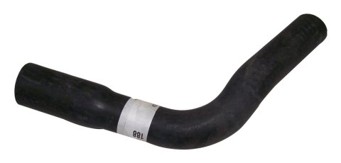 Crown Automotive Radiator Hoses for 1980-1983 CJ5, CJ7, 1981-1983 SCRAMBLER - J5360950 Hose, Upper, Rubber, Black, 15 in. Length, Jeep, 2.5L, Each
