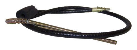 Crown Automotive Parking Brake Cables J5355722 Cable, Front, Black Plastic Jacket, Jeep, Each