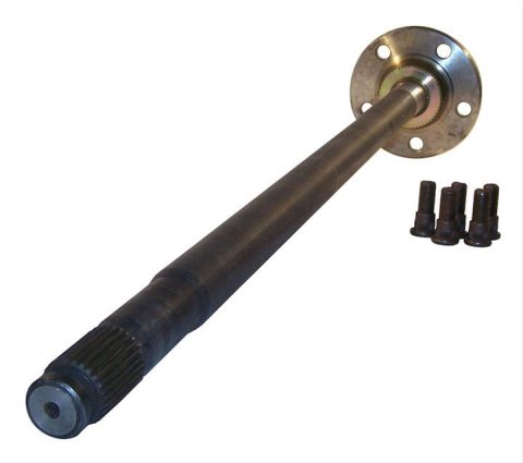 Crown Automotive Direct-Fit Axle Shaft Assemblies 4713193 Shaft, Rear Driver Side, C-clip Type, 27-spline Inner, Steel, Dana 35, Jeep, Each