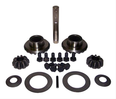 Crown Automotive Spider Gear Kits 4778595 Gears, Side Gears, Cross Shaft Pin, Cross Shaft Pin Bolt, 30 Spline, Open, Dana 44, Kit