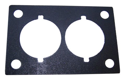 Crown Automotive Carburetor Base Gaskets J3235405 Gasket, 2-hole, Paper, Carter 2-barrel Carb Flange, Jeep, 4.2L, Each