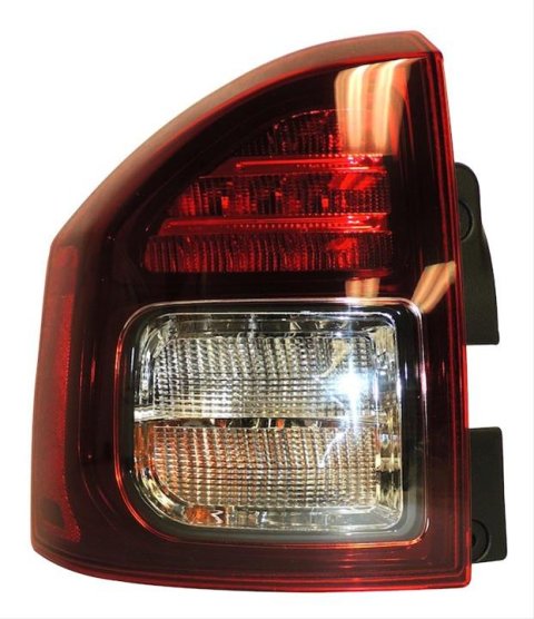 Crown Automotive Taillight Assemblies for 2014-2017 COMPASS - 5272909AB Assembly, OEM Style Replacement, Incandescent, Driver Side, Jeep, Each