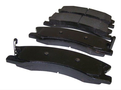 Crown Automotive Brake Pads for 1999-2004 GRAND CHEROKEE - 5093183AD Pads, Semi-metallic, Front, Jeep, Set