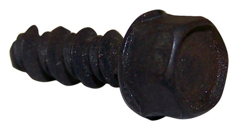 Crown Automotive Fasteners 83503415 Sheet Metal Screw, Steel, Black, Hex Head, Each