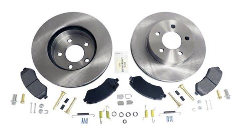 Crown Automotive Brake Rotor and Pad Combos 52128247K Disc Accessory, Service Kit