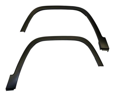 Crown Automotive Fender Flares 68210314K Flare Set, Front Flare Set for 2014-2018 Cherokee w/o Body Colored