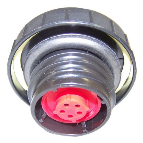Crown Automotive Fuel Caps 52003774 Tank Cap, Non-locking, Plastic, Black, Jeep, Each