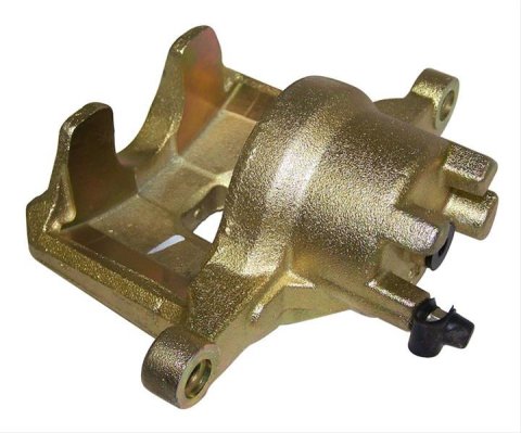 Crown Automotive Brake Calipers 5191238AA Caliper, Passenger Side Front, Cast Iron, Zinc Plated, Chrysler, Dodge, Jeep, Each