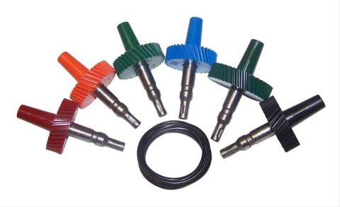 Crown Automotive Speedometer Gears for 1993-2001 CHEROKEE, 1993-2006 WRANGLER - 52067632K Gears, Driven Gears, Steel/Plastic, Six Gears, Six O-rings, New Process 231, Jeep, Kit